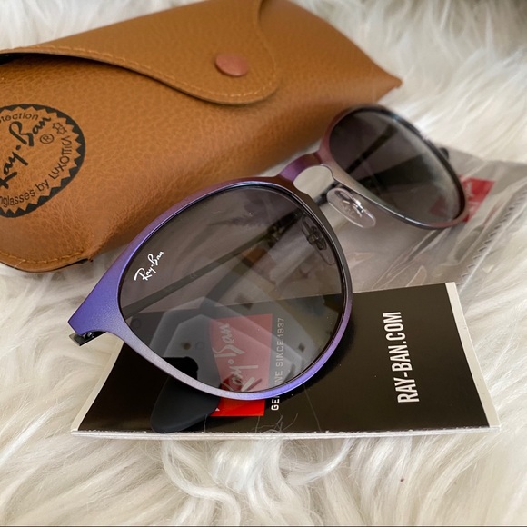 Ray ban 54mm Erika round sunglasses - Picture 2 of 11